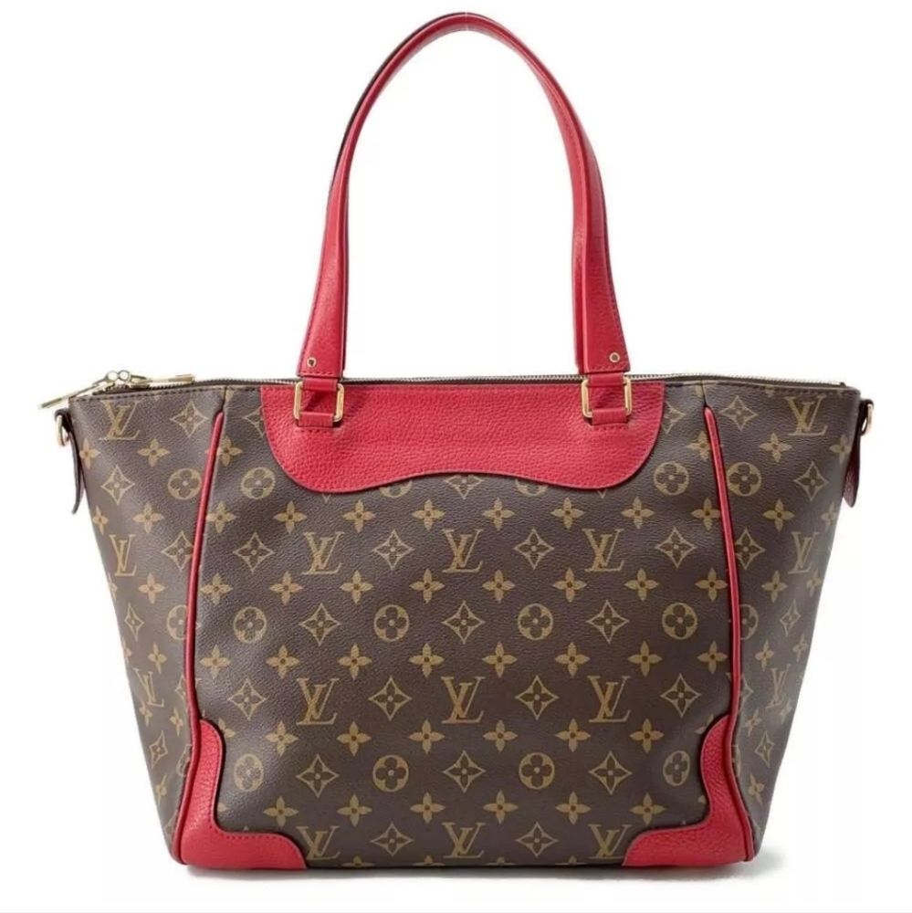 Louis Vuitton Cerise Monogram Canvas Estrela MM NM Bag in Great condition